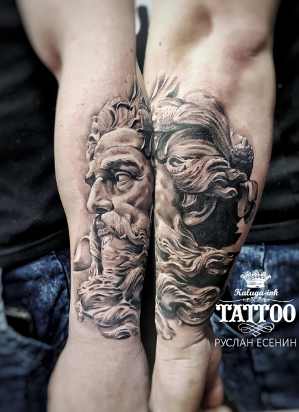 Художественная татуировка Kaluga Ink, мастерская тату и татуажа в Калуге
